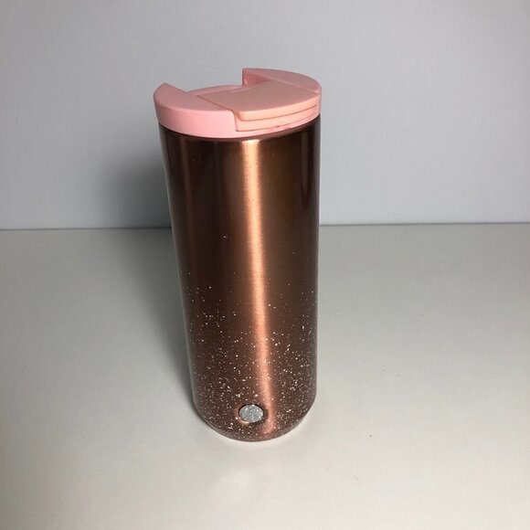 Starbucks 2020 Pink Rose Gold Double Walled Stainless Steel Tumbler 12 Fl Oz  98 - Picture 2 of 12